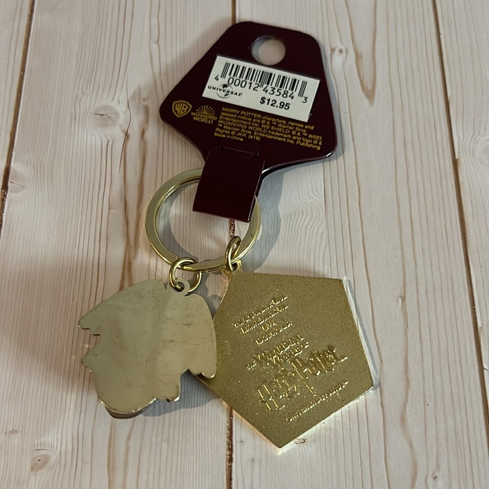 Wizarding World of Harry Potter Universal Studios pin, button and keychain NWT - Picture 3 of 7